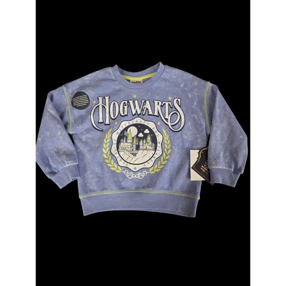 NWT Harry Potter Hogwarts Lightweight Sweatshirt, Size 3T Toddler Girls - Picture 1 of 4